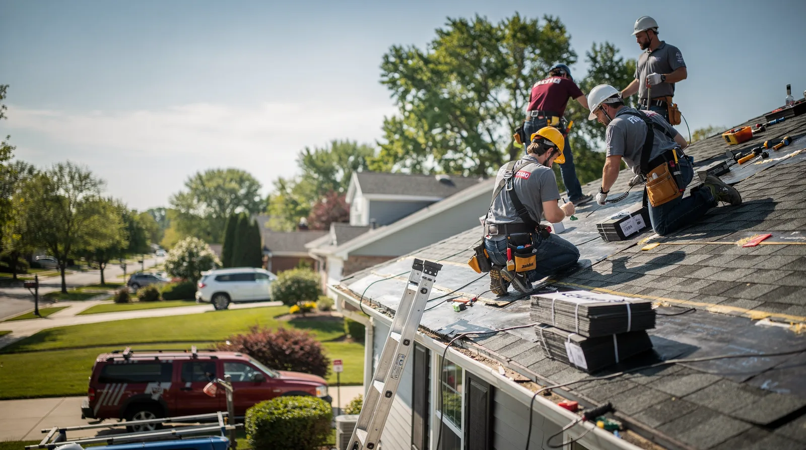 Roof Repair in Bishop Hill, IL around you
